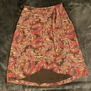 Coldwater Creek Paisley Skirt